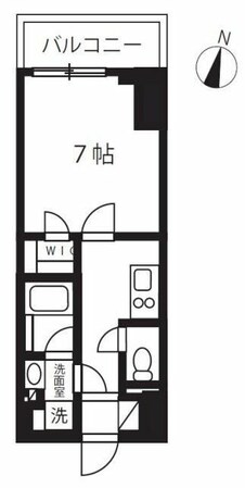 プライムメゾン千葉新町の物件間取画像